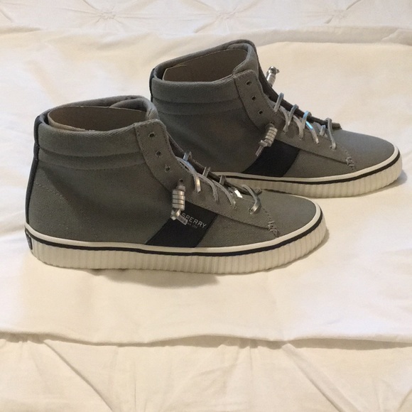 Sperry High Top Canvas Sneakers - Picture 3 of 6